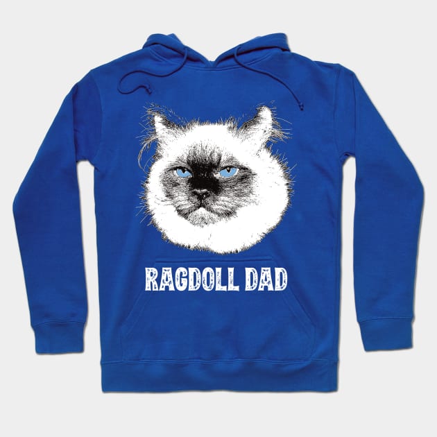 Ragdoll Dad Hoodie by DoggyStyles